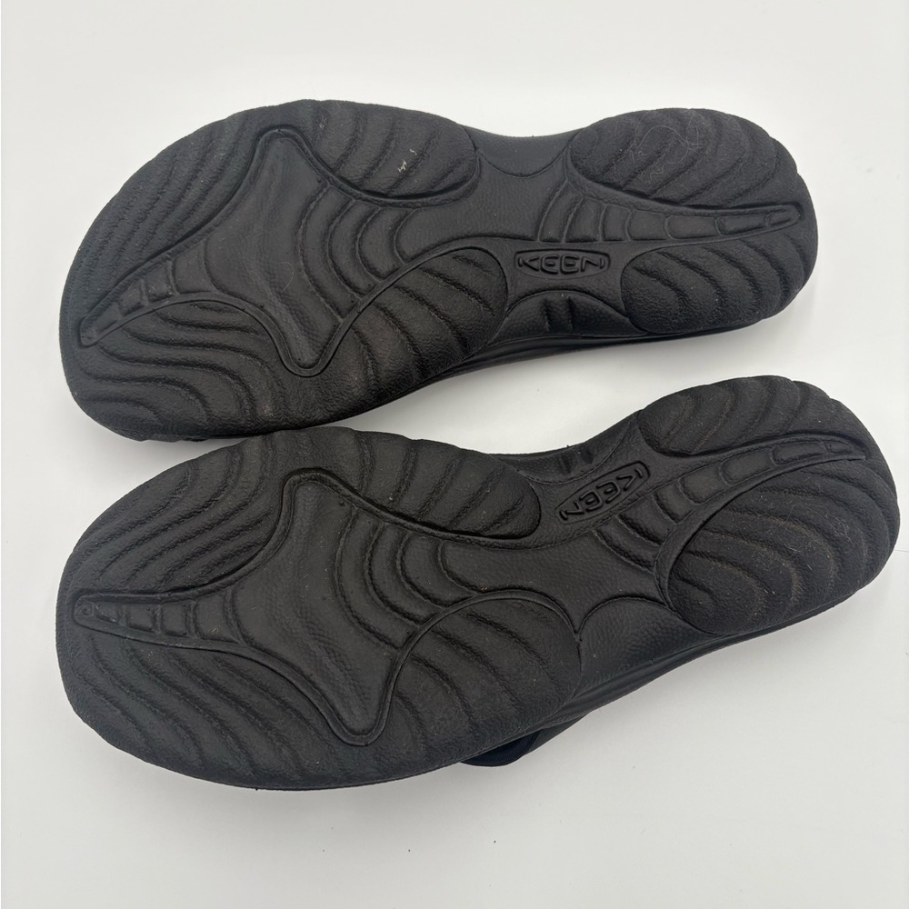 KEEN Waimea Flip Flop Sandals Black Comfort Thong Women’s Size 7 - Picture 5 of 11